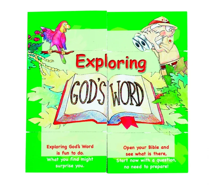 Exploring God's Word Double Sided Activity Card