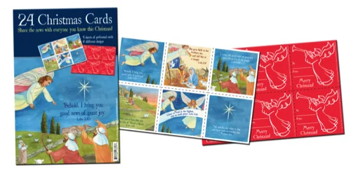 Good News Great Joy Christmas Greetings Tags