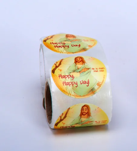 Happy, Happy Day Roll of 36 Stickers