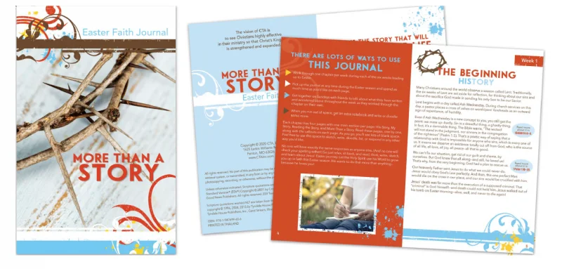 More Than A Story Prayer Journal