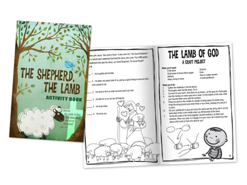 The Shepherd, the Lamb Activity Book