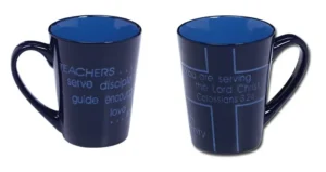 Elegant Teachers Touch Eternity mug featuring a smooth ceramic finish, perfect for daily use among our collection of premium coffee and tea mugs.