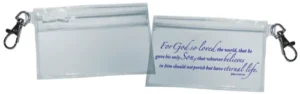 John 3:16 Zippered ID Card Case