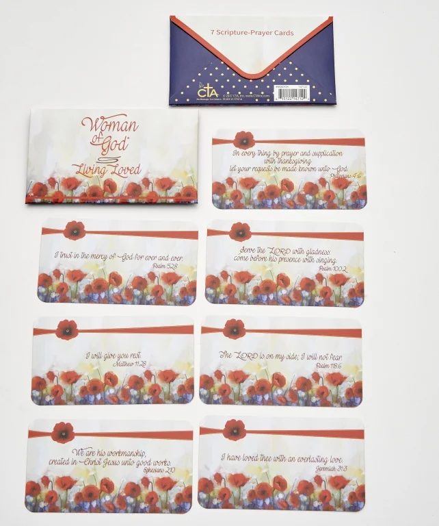 Woman of God: Living Loved Scripture Cards in Wallet