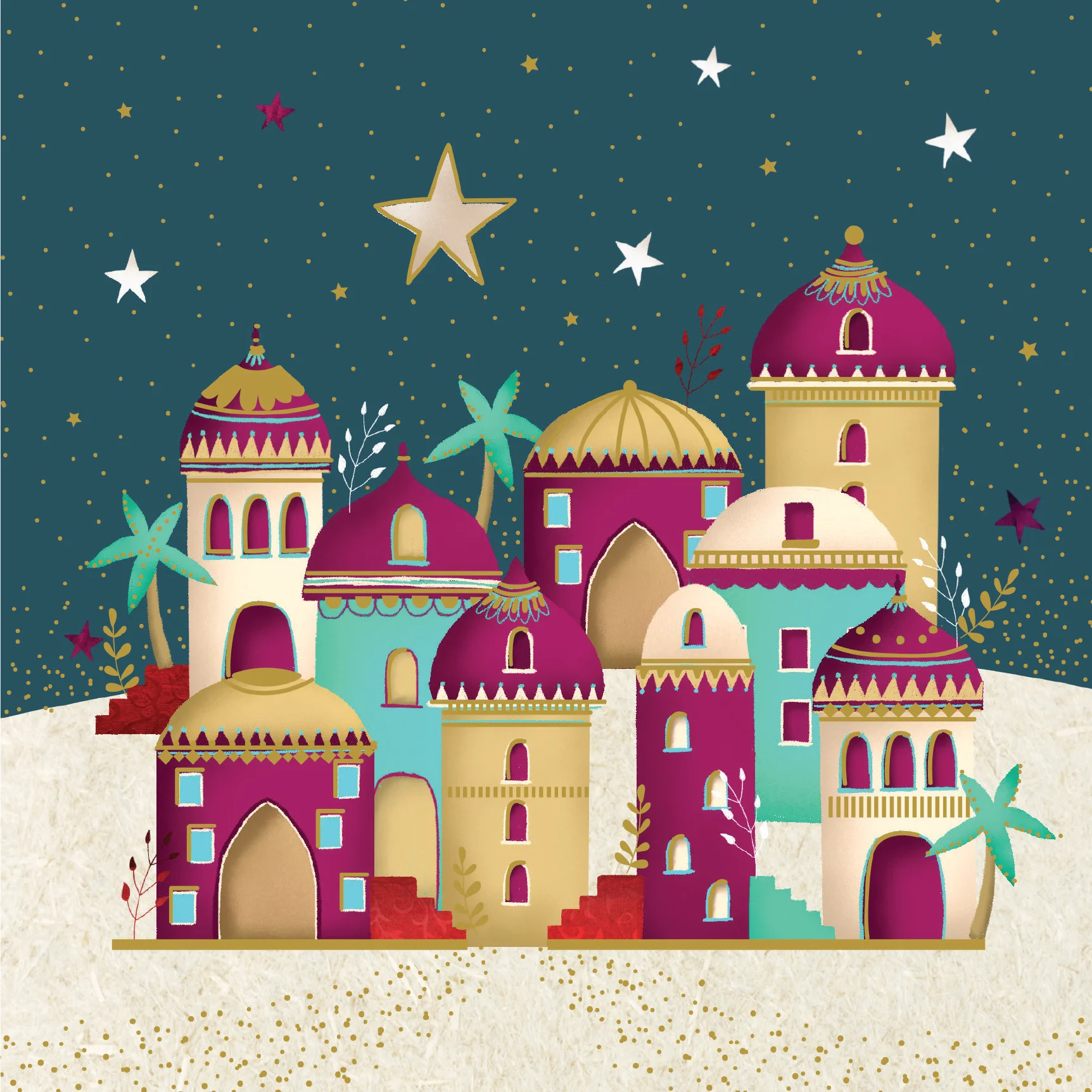 Tearfund - Bethlehem Town (Pack of 10)