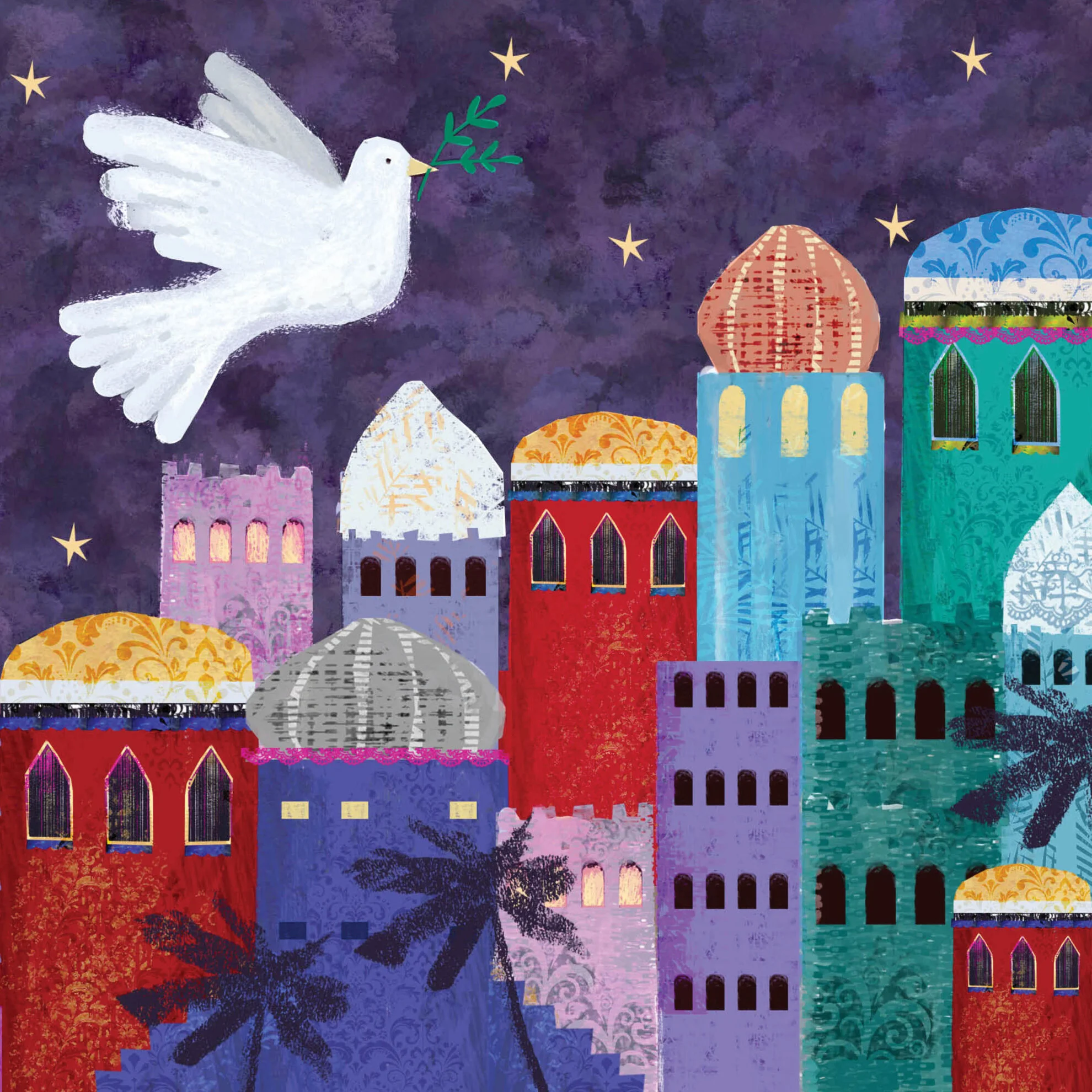 Tearfund - Flight Over Bethlehem (Pack of 10)