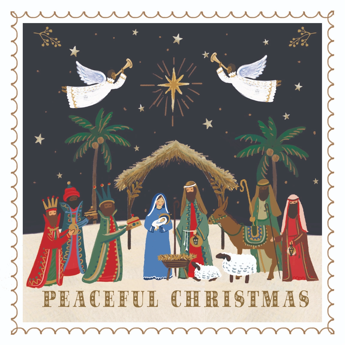 Tearfund - Peaceful Nativity (Pack of 10)
