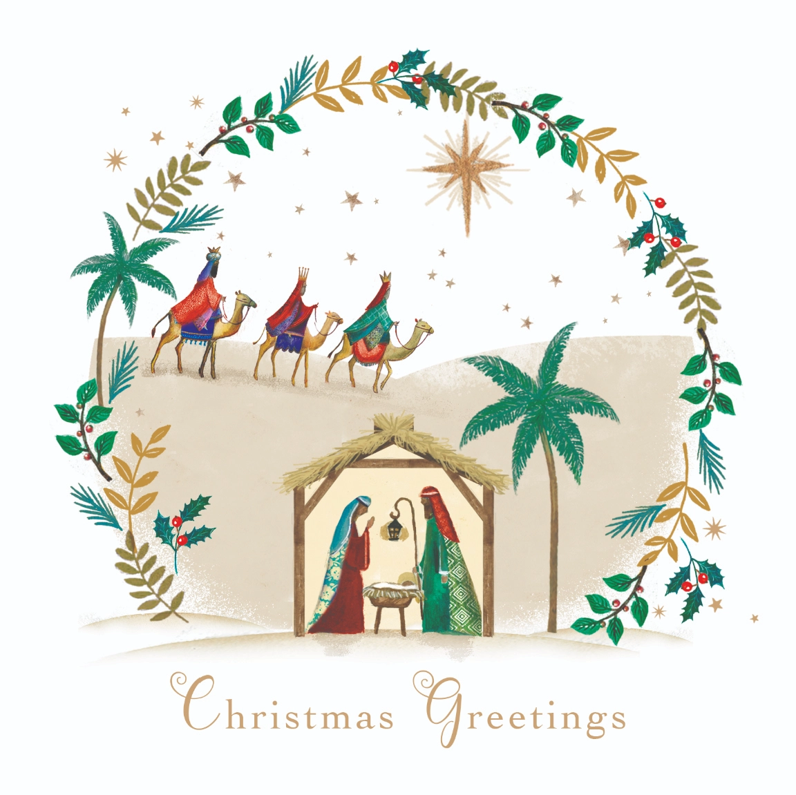 Tearfund - Nativity Wreath (Pack of 10)