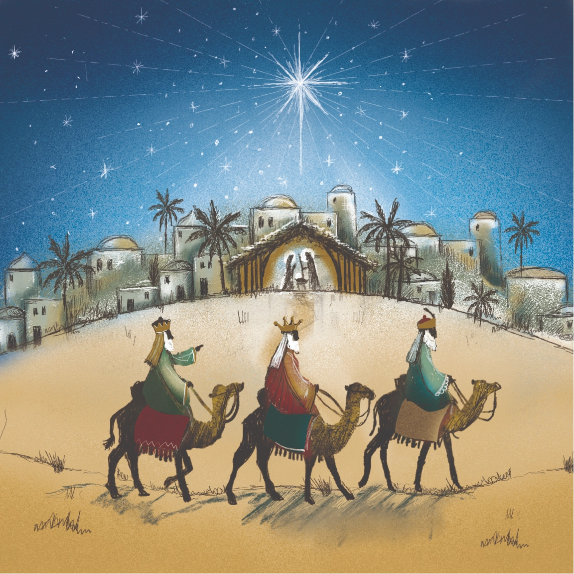Tearfund - Three Kings (Pack of 10)