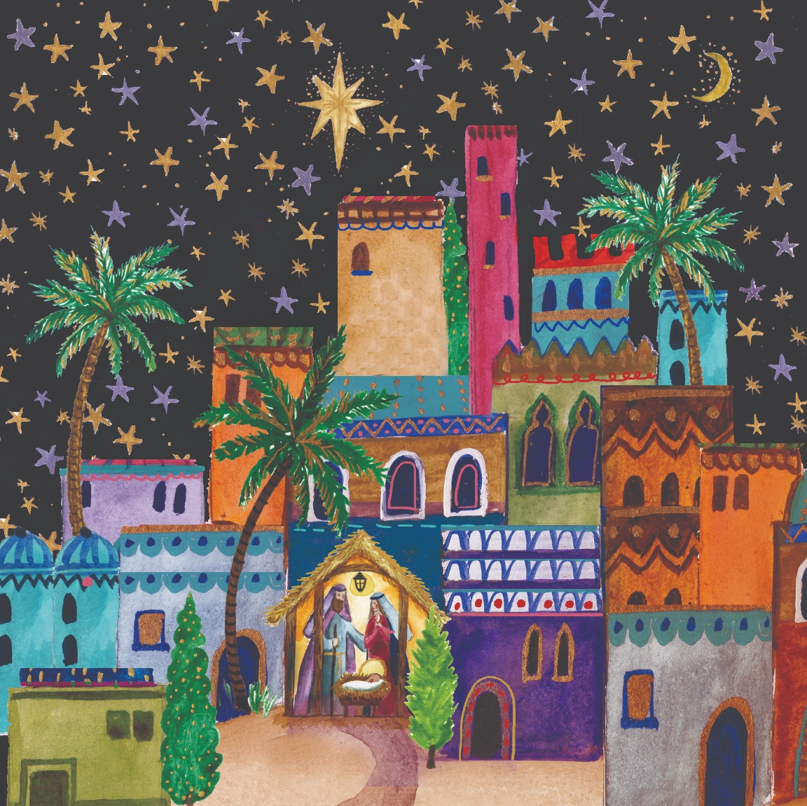 Tearfund - O Little Town of Bethlehem (Pack of 10)