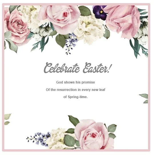 Pack of 5 - Tearfund Easter Celebrate Easter Greeting Cards