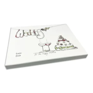 Wedding Guest Book - 'For the Happy Couple'
