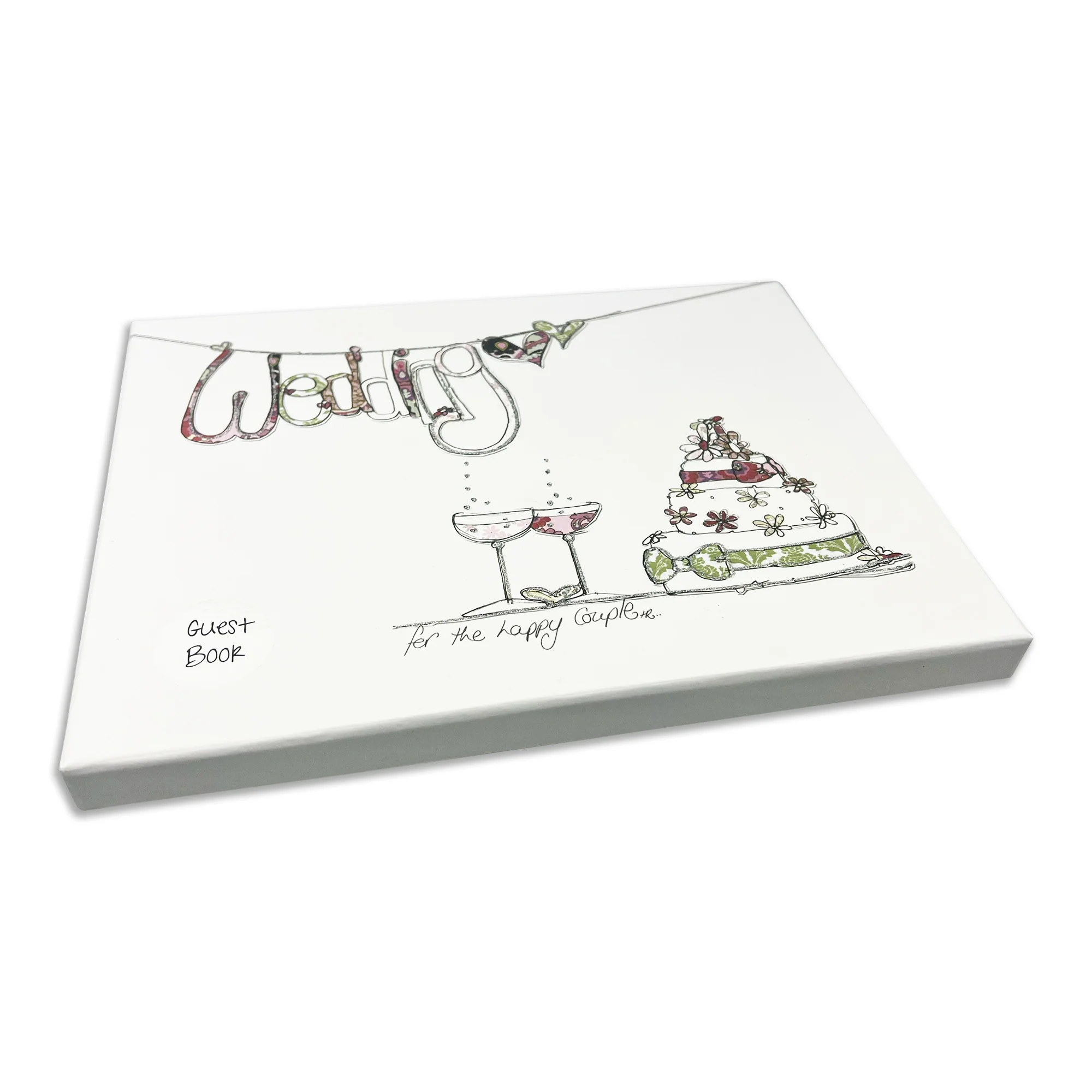 Wedding Guest Book - 'For the Happy Couple'