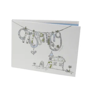 Tracey Russell Guest Book - Christening Blue