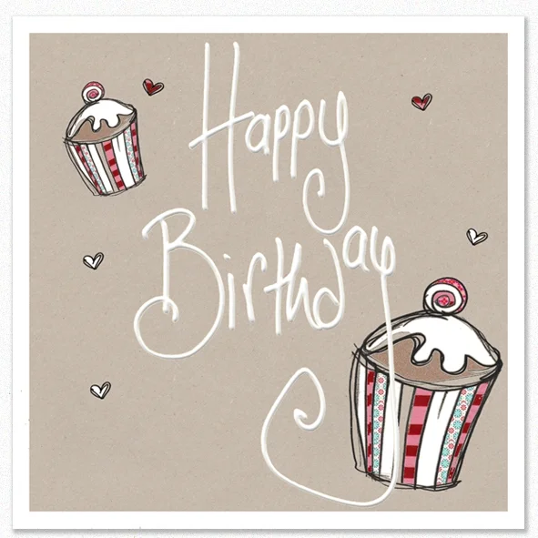 Tracey Russell Greetings Card Happy Birthday