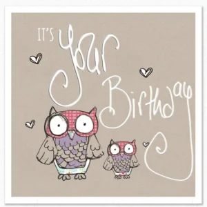 A decorative Christian birthday greeting card from the Tracey Russell collection featuring elegant design elements suitable for religious birthday celebrations.