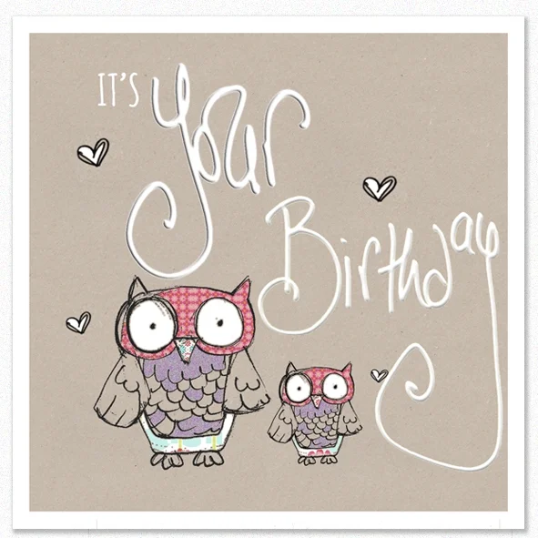 Tracey Russell Greetings Card It's Your Birthday