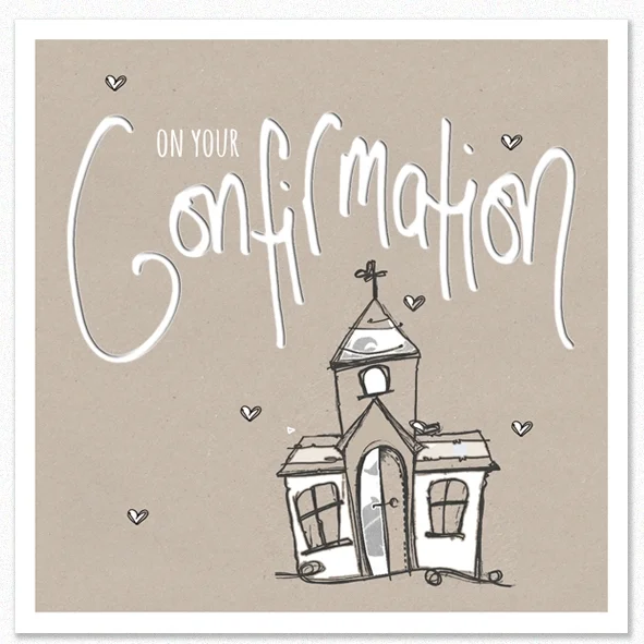 Tracey Russell Greetings Card On Your Confirmation