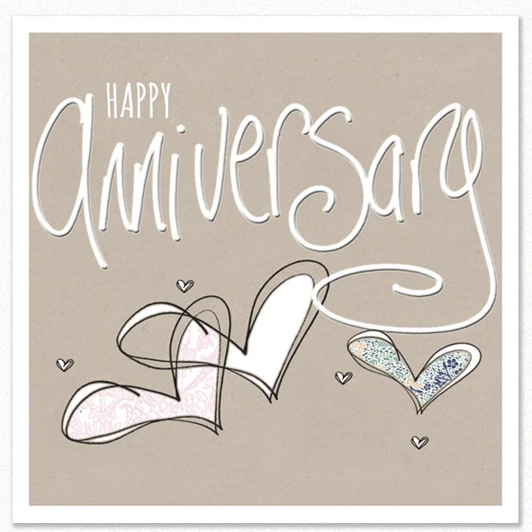 Tracey Russell Greetings Card Happy Anniversary