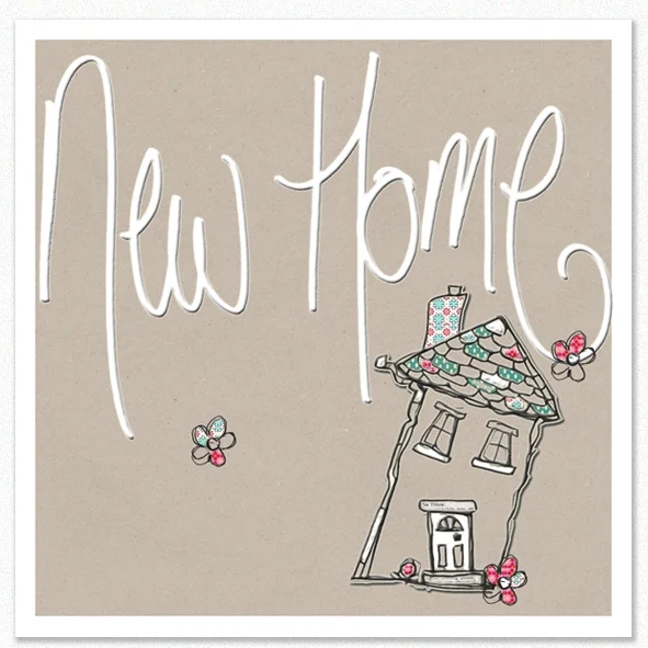 Tracey Russell Greetings Card New Home