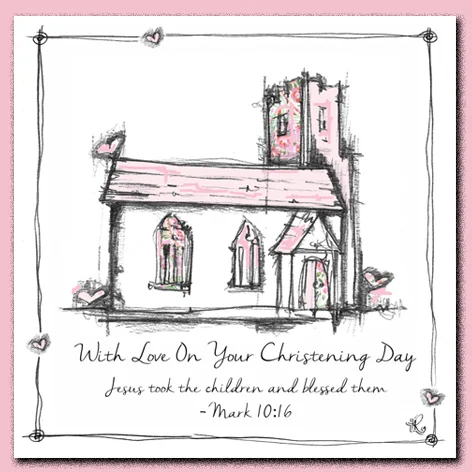 Tracey Russell - With Love on Your Christening/ Pink Church