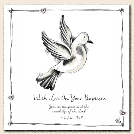 Tracey Russell - With Love on Your Baptism/ Dove