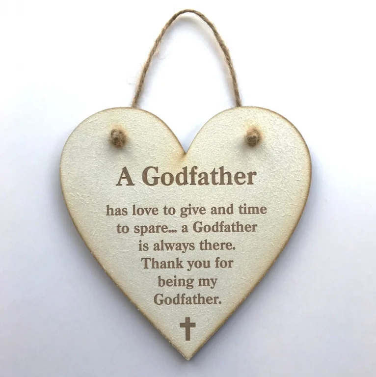 Heart Plaque - Godfather