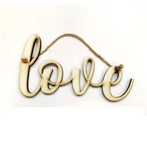 Love' Laser-Cut Wall Decoration