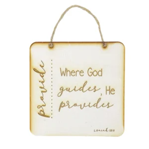 Provide Square Plaque