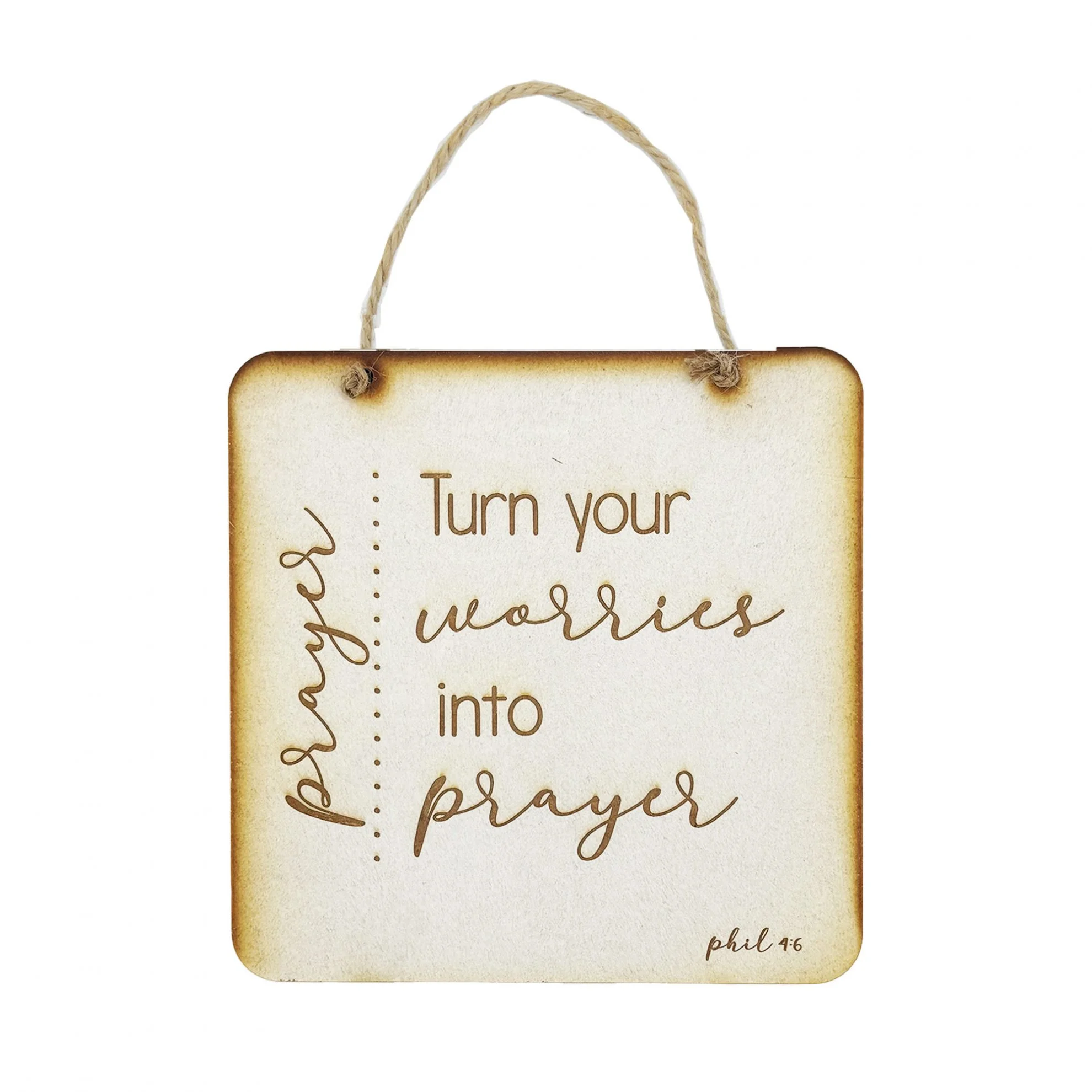 Prayer Square Plaque