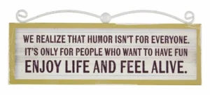 Signs of Times Plaque Humour