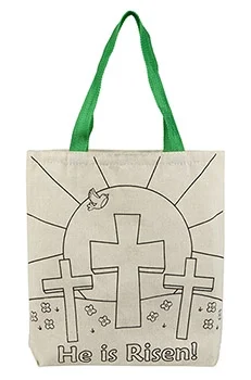 Colour-Your-Own Easter Tote Bag