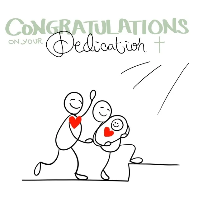 Greetings Card - Dedication?