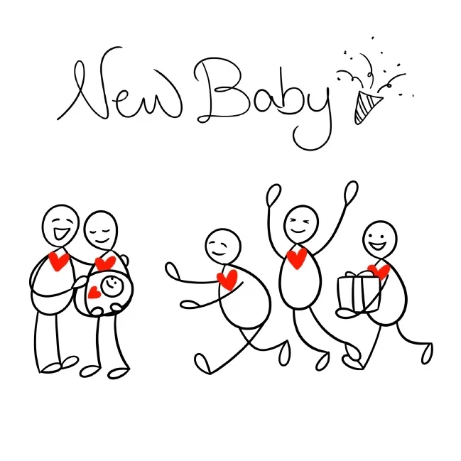 Greetings Card - New Baby?