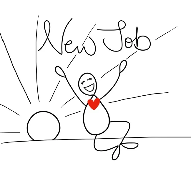 Greetings Card - New Job?