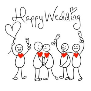 Greetings Card - Wedding