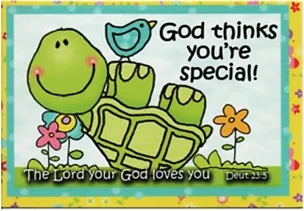 God Thinks You're Special Pass-it-on Pocket Card