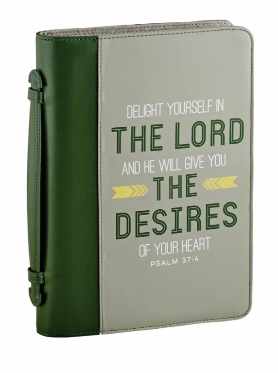 Bible Cover Delight in the Lord