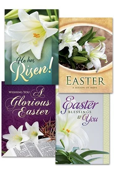 Easter Lilies - Easter Boxed Greeting Cards